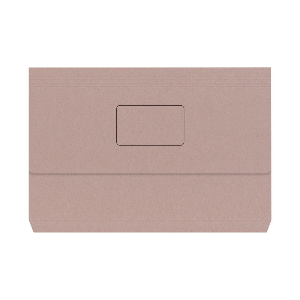 Buff Foolscap Document Wallets (Pack of 50)