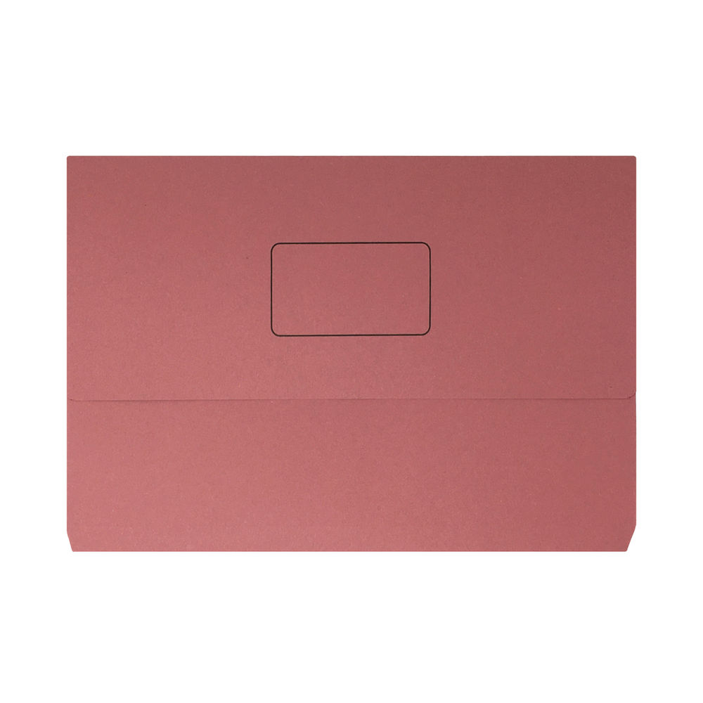 Pink Foolscap Document Wallet (Pack of 50)