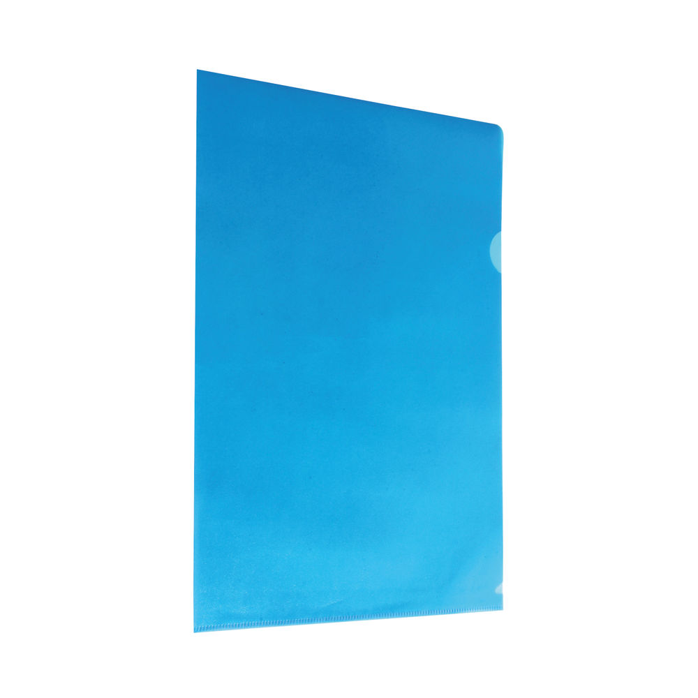 Blue A4 Cut Flush Folders (Pack of 100)