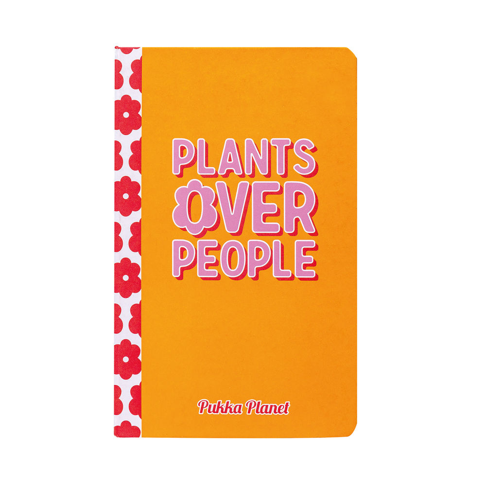 Pukka Planet Plants Over People Soft Cover Orange 9705-SPP