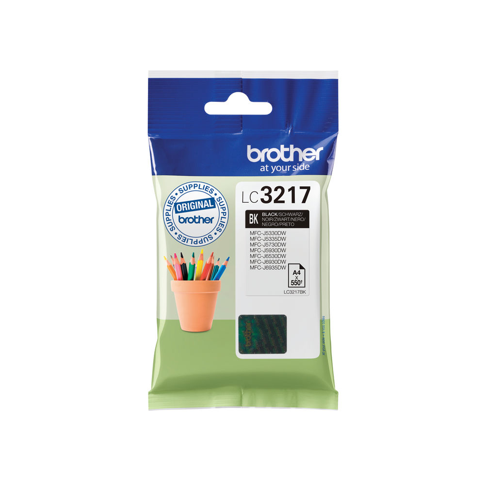 Brother Black Ink Cartridge LC3217BK