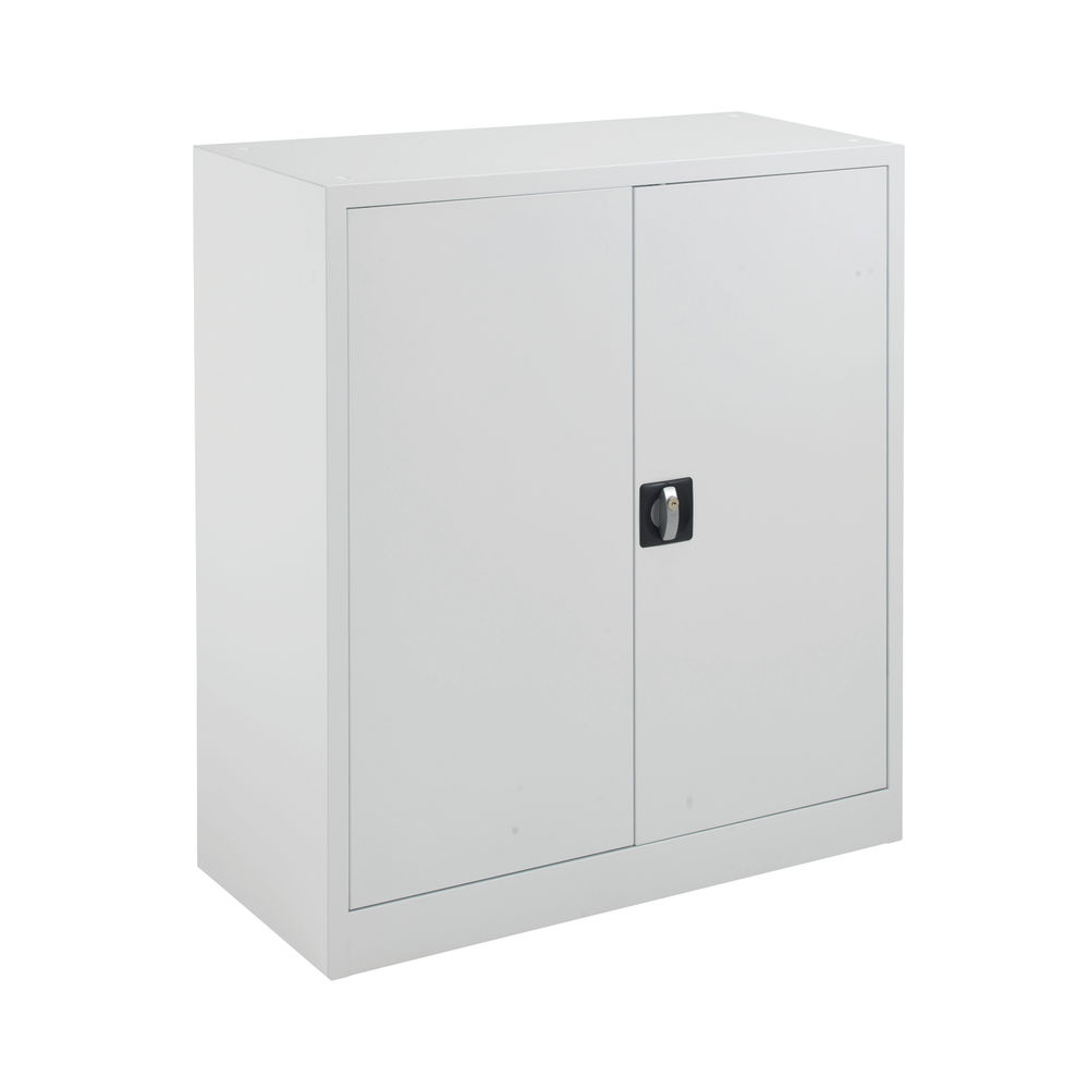 Talos 1000mm White Double Door Stationery Cupboard