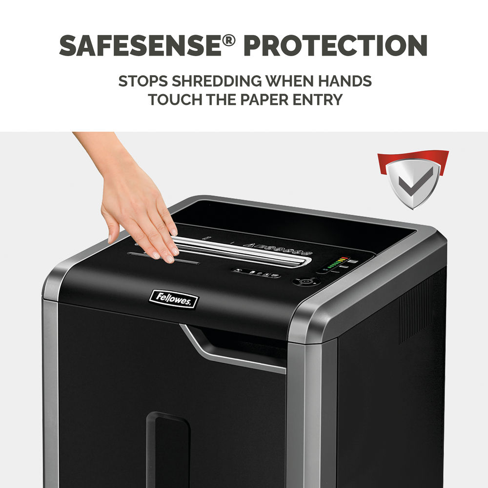 Fellowes Powershred® 325i Strip-Cut Shredder