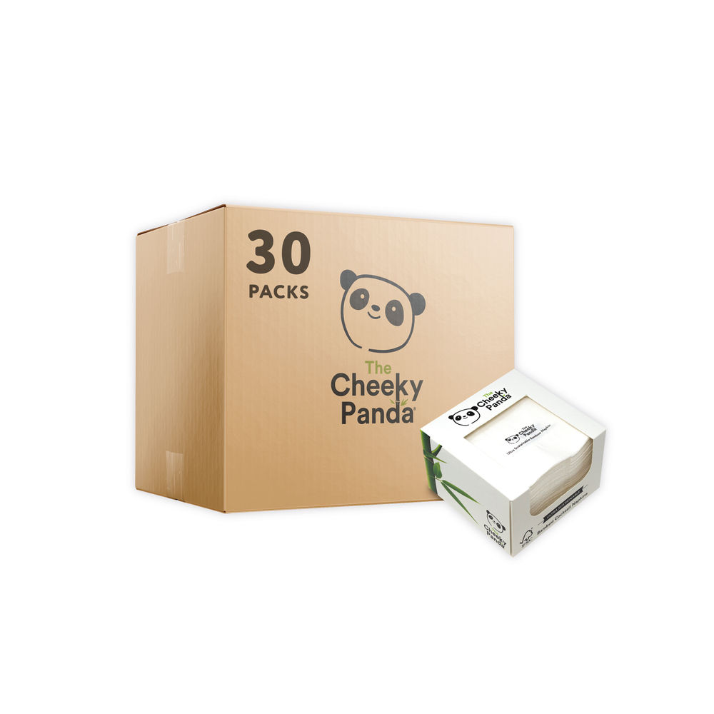 Cheeky Panda Cocktail Napkins 100 Napkins (Pack of 30)