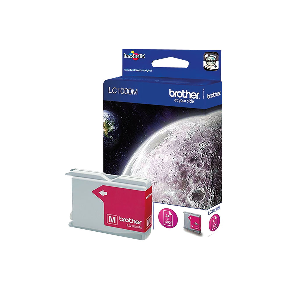 Brother LC1000 Magenta Ink Cartridge - LC1000M