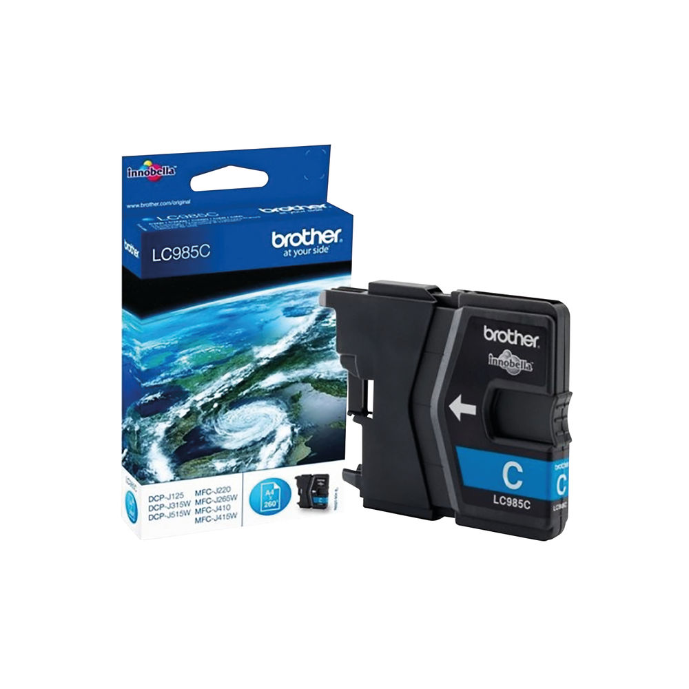 Brother LC985C Cyan Ink Cartridge - LC985C