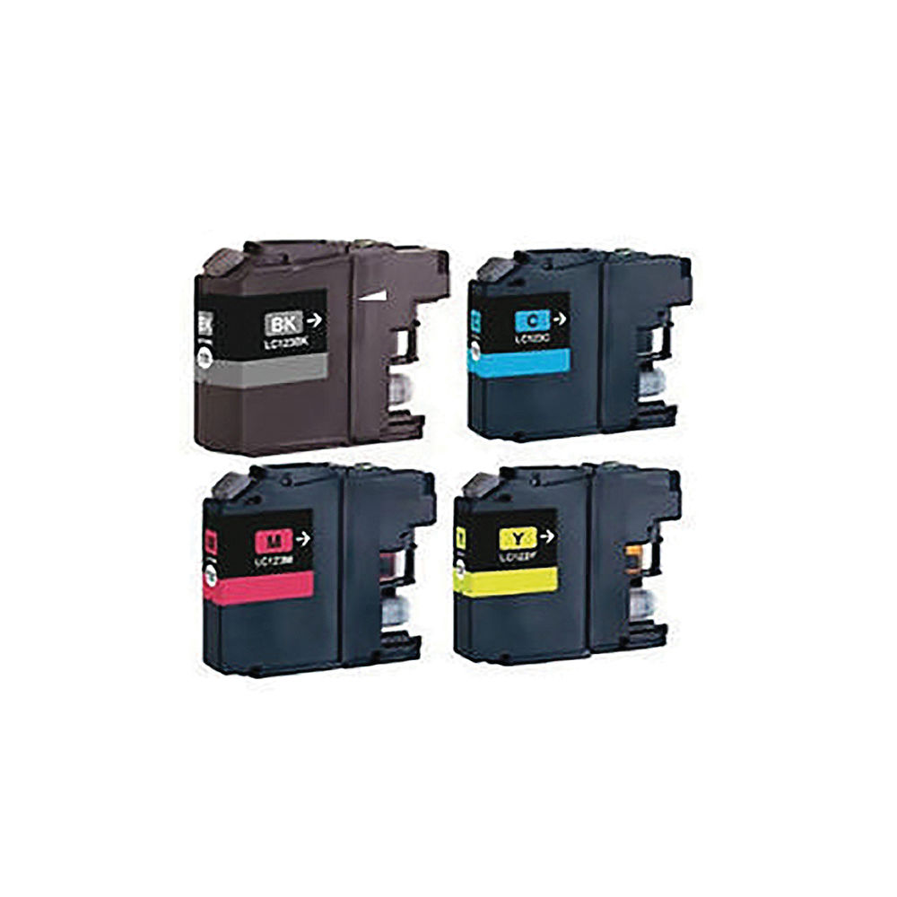 Brother LC123 CMYK Ink Cartridge Multipack - LC123VALBP