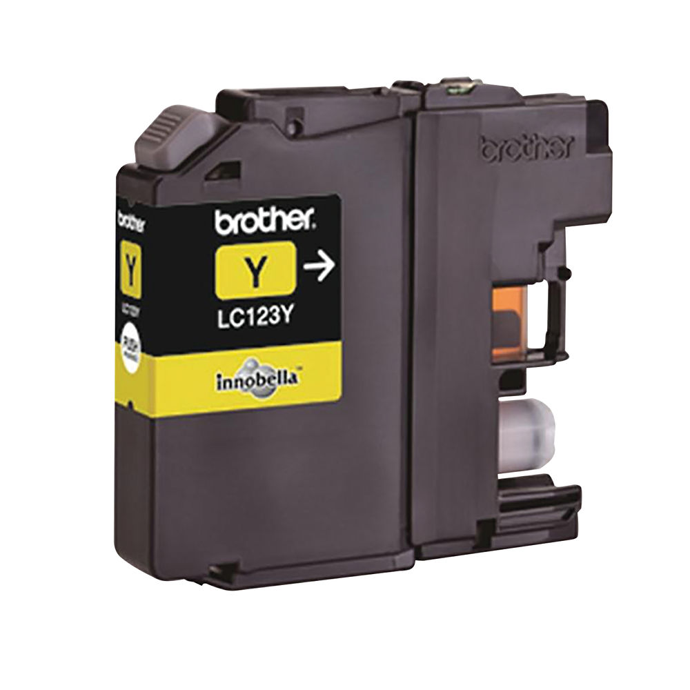 Brother LC123Y Yellow Ink Cartridge - LC123Y