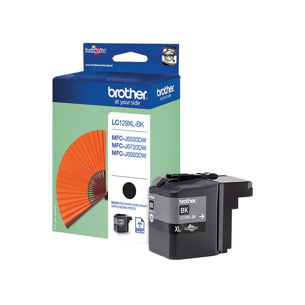 Brother LC129XLBK Black Ink Cartridge - High Capacity LC129XLBK