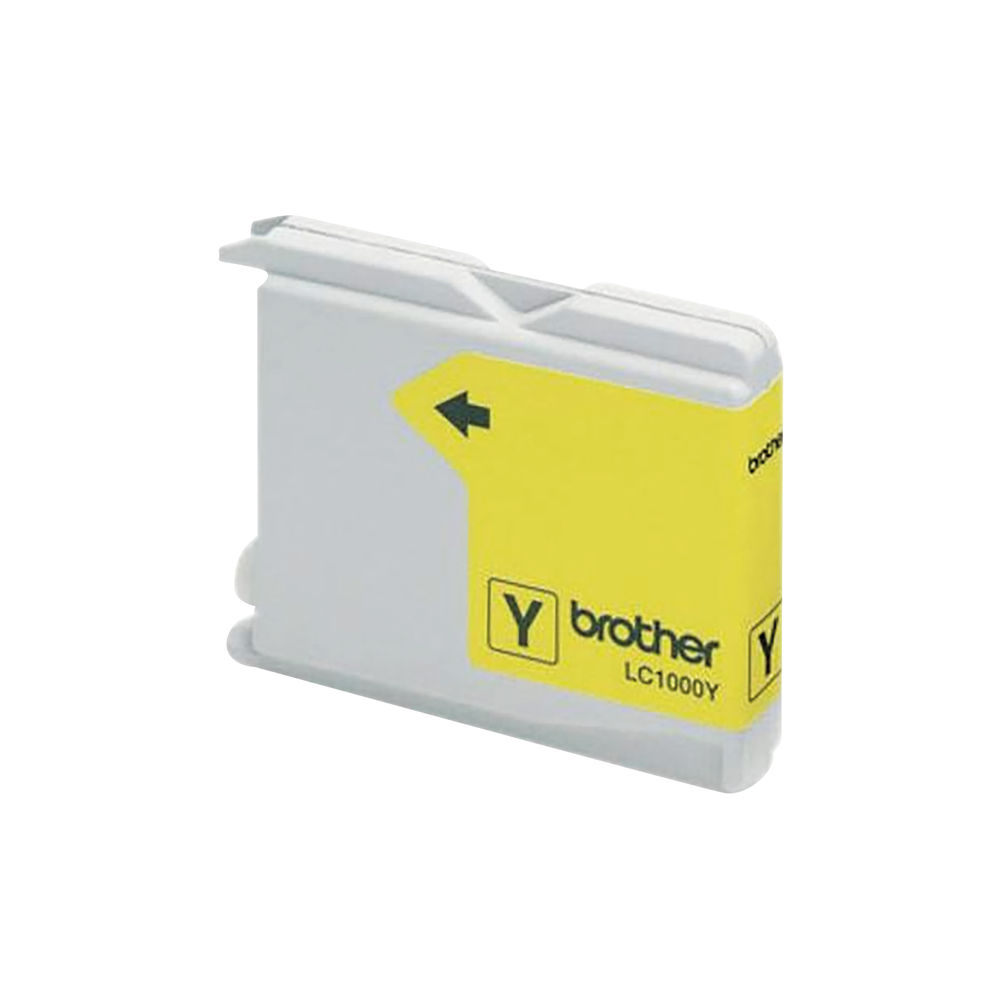 Brother LC1000 Yellow Inkjet Cartridge - LC1000Y