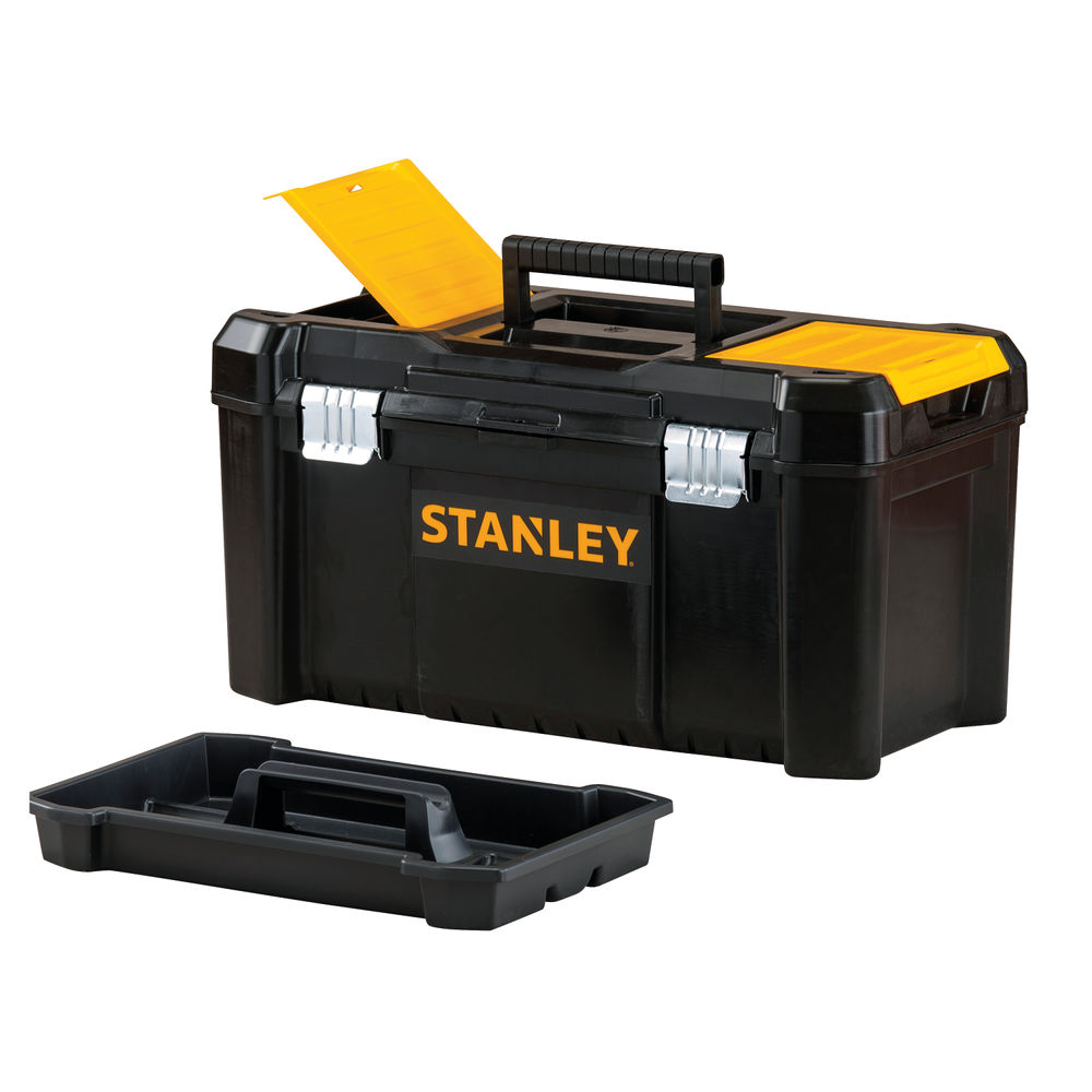 Stanley 19 Inch Black and Yellow Toolbox