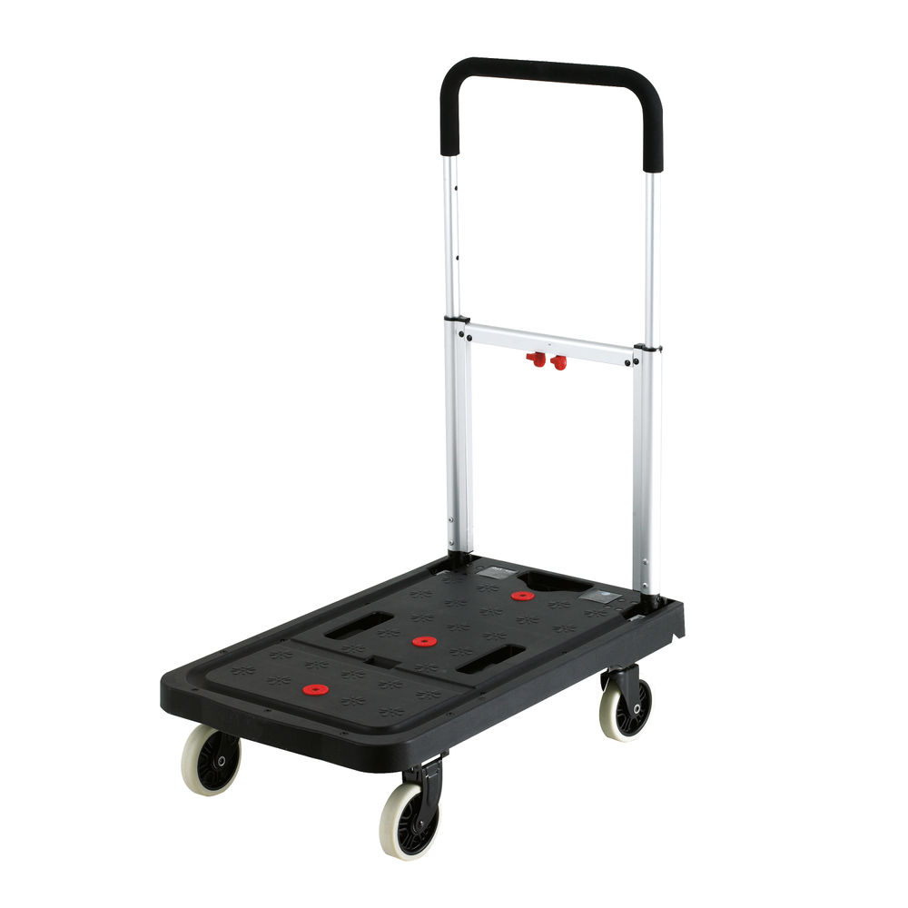 Folding 120kg Platform Truck Black (W410 x D680 x H920mm) 380088