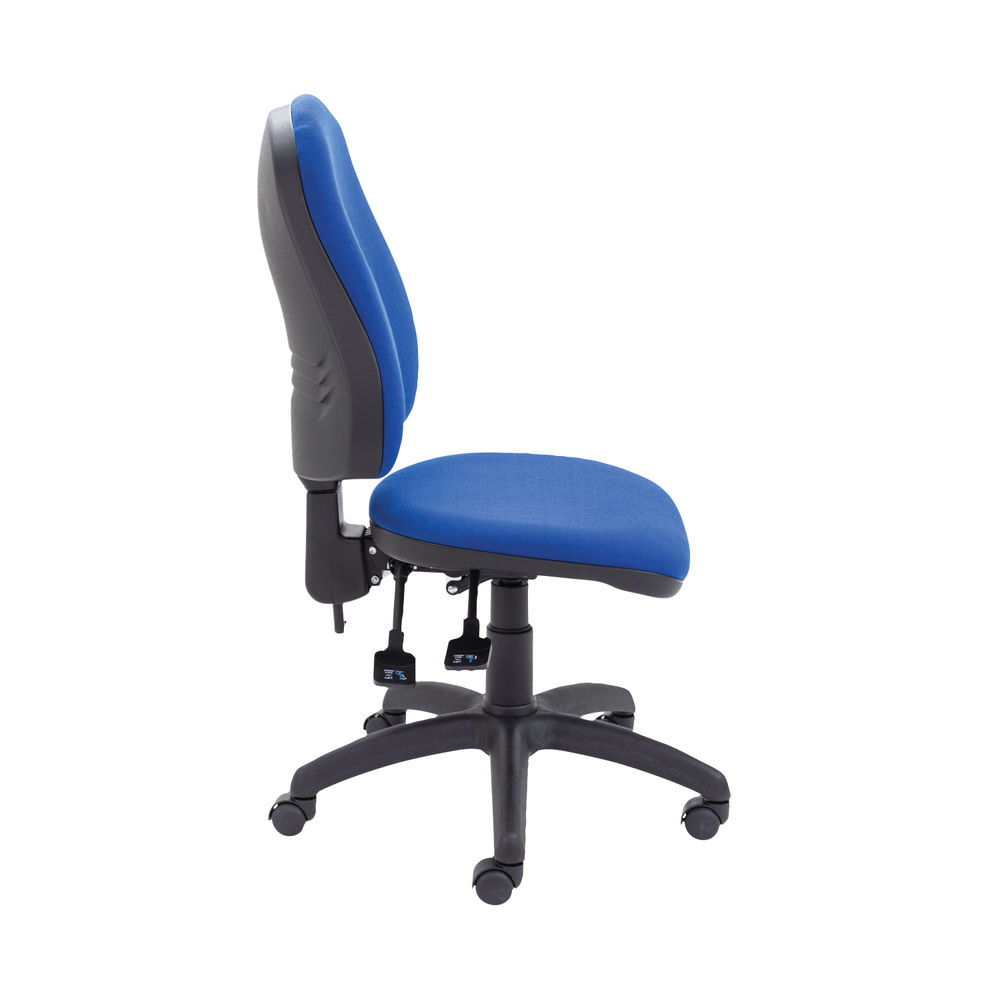 Jemini Teme Blue High Back Deluxe Operators Office Chair