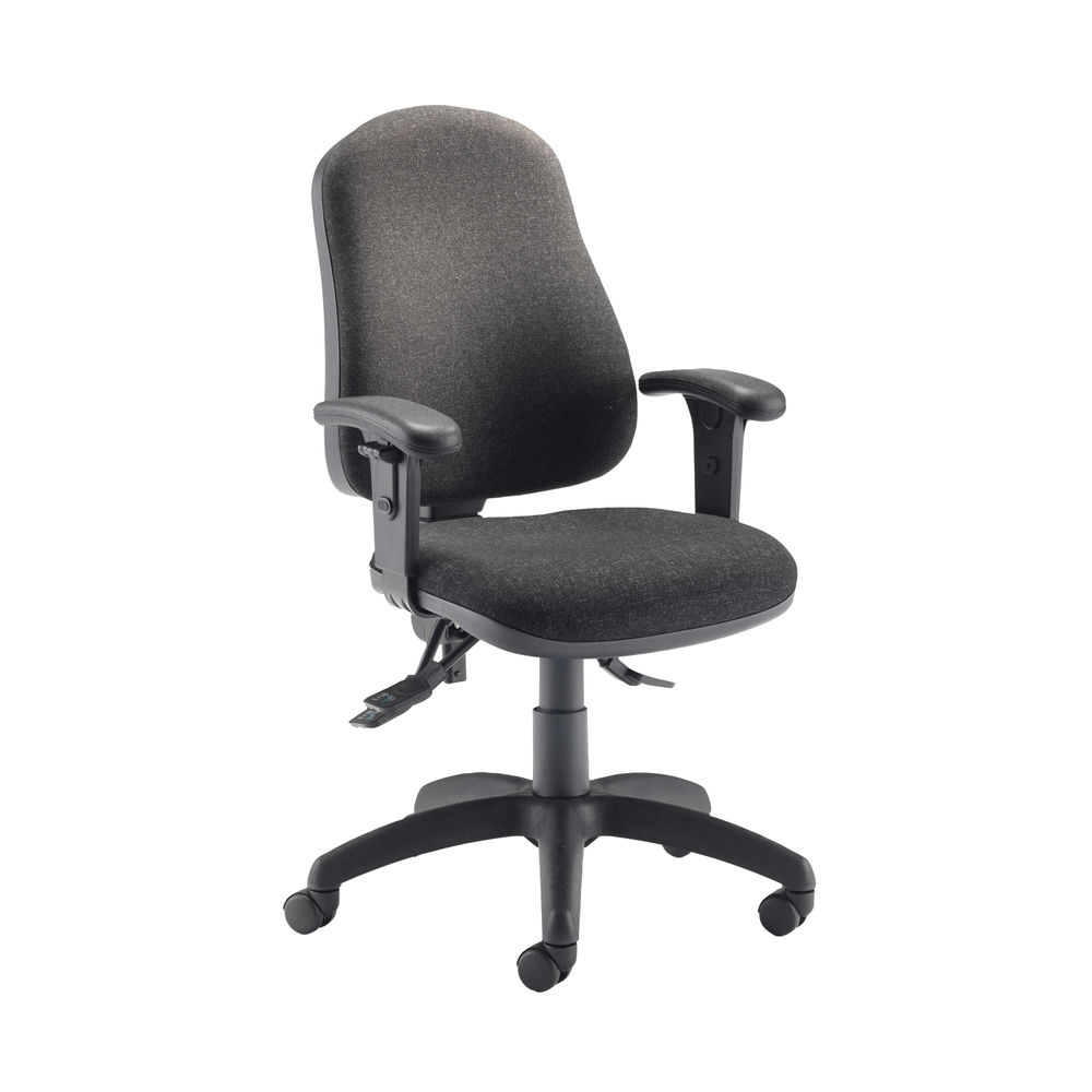 Jemini Teme Charcoal High Back Deluxe Operators Office Chair