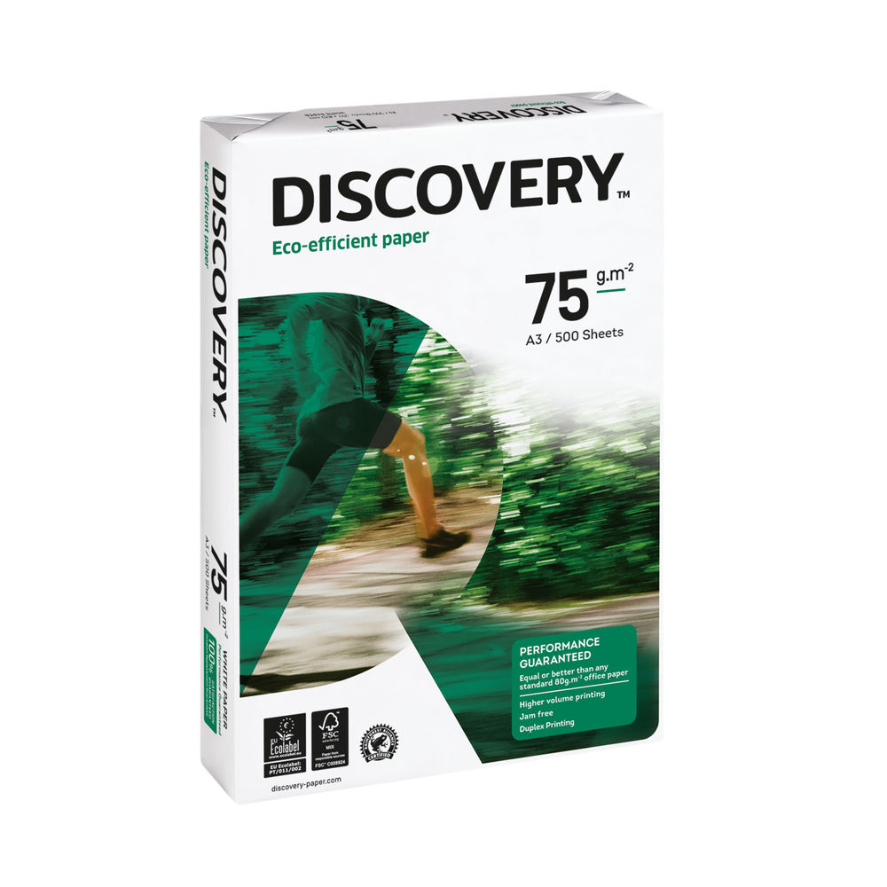 Discovery A3 75gsm White Paper (Pack of 500) 59911