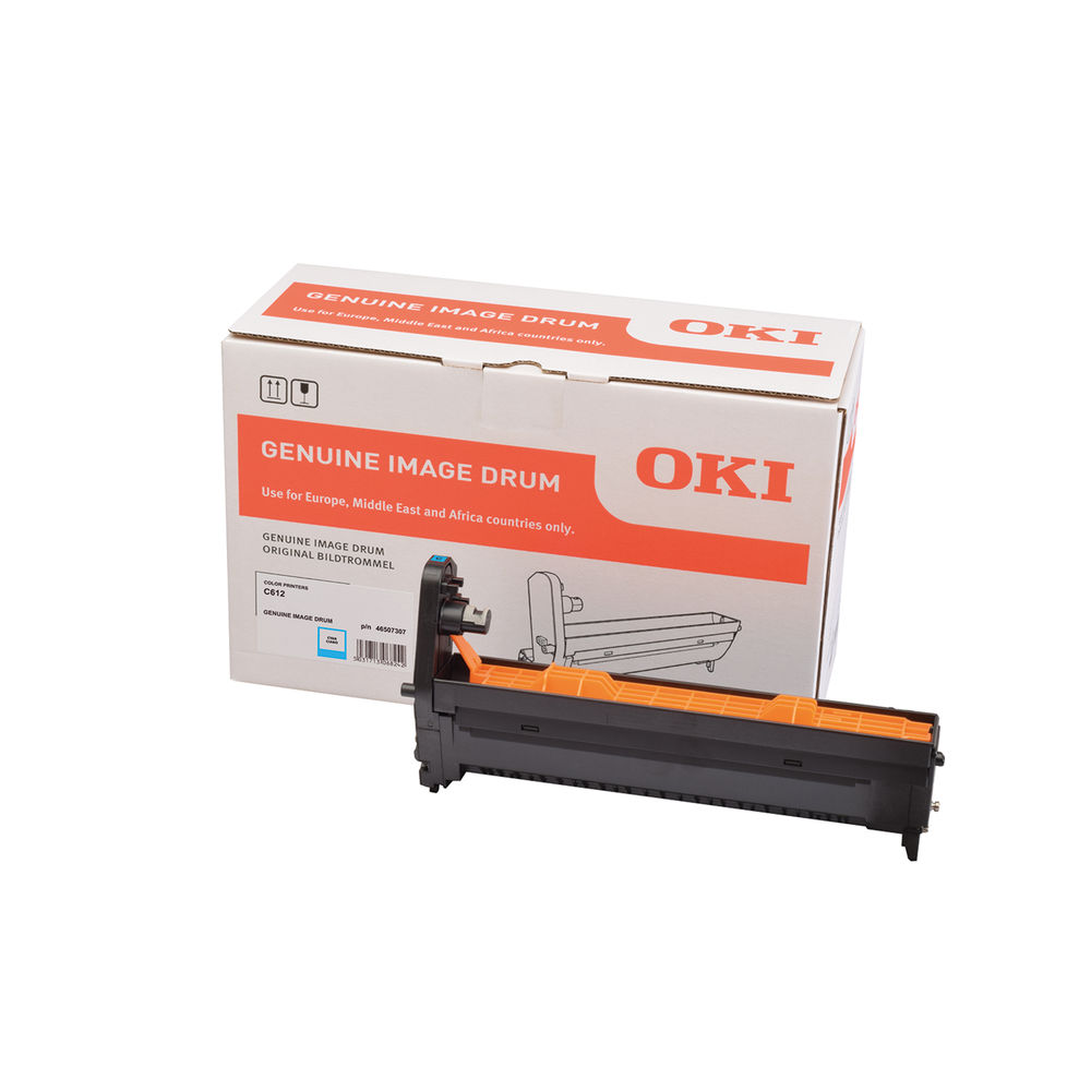 Oki C612 30K Image Drum Cyan 46507307
