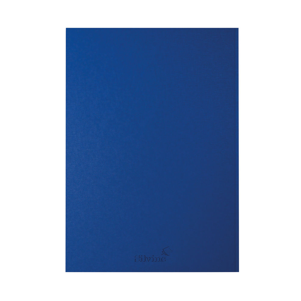 Silvine Blue Casebound A4 Manuscript Books (Pack of 6)