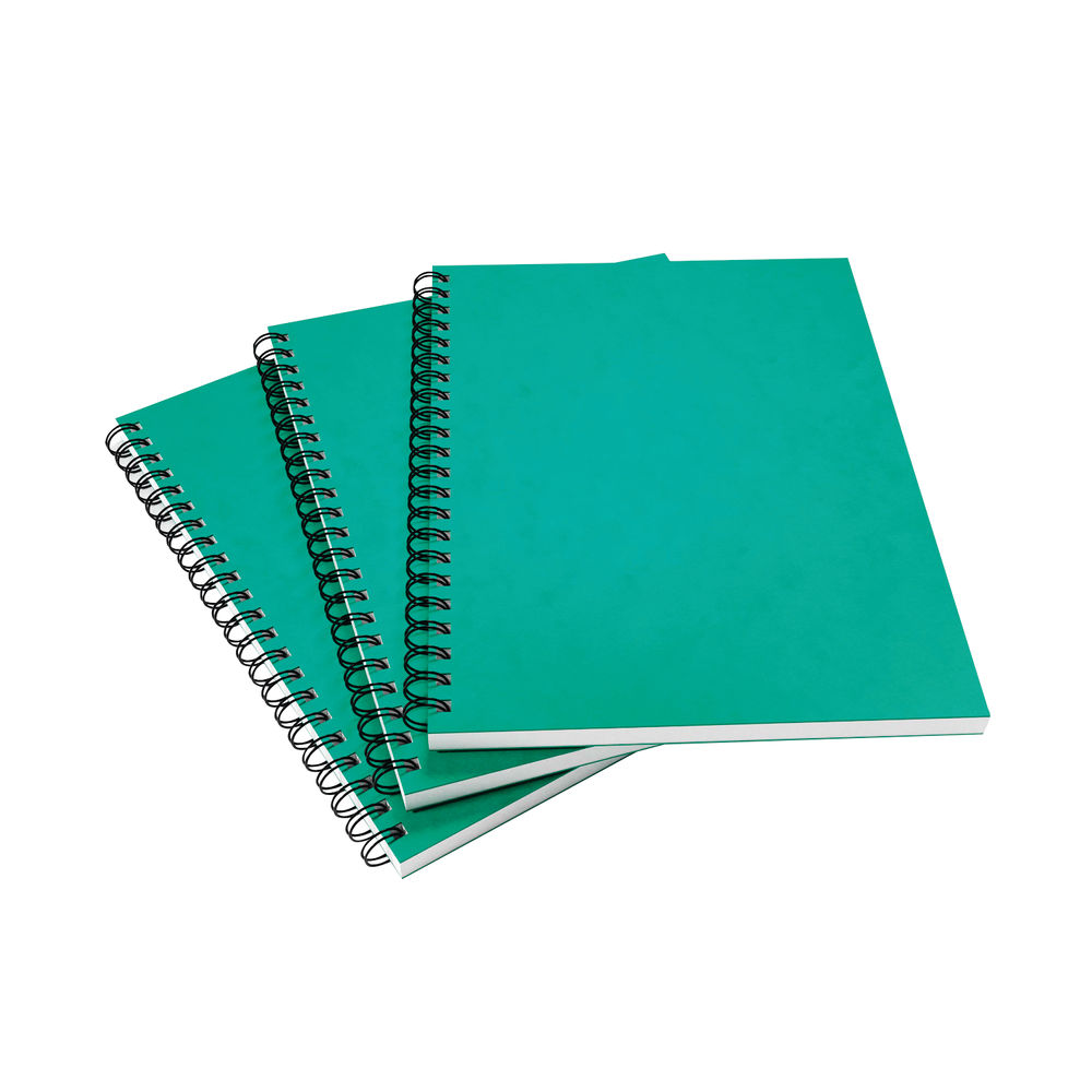 Silvine Luxpad Hardback Wirebound Notebook A4 Plus (Pack of 6)