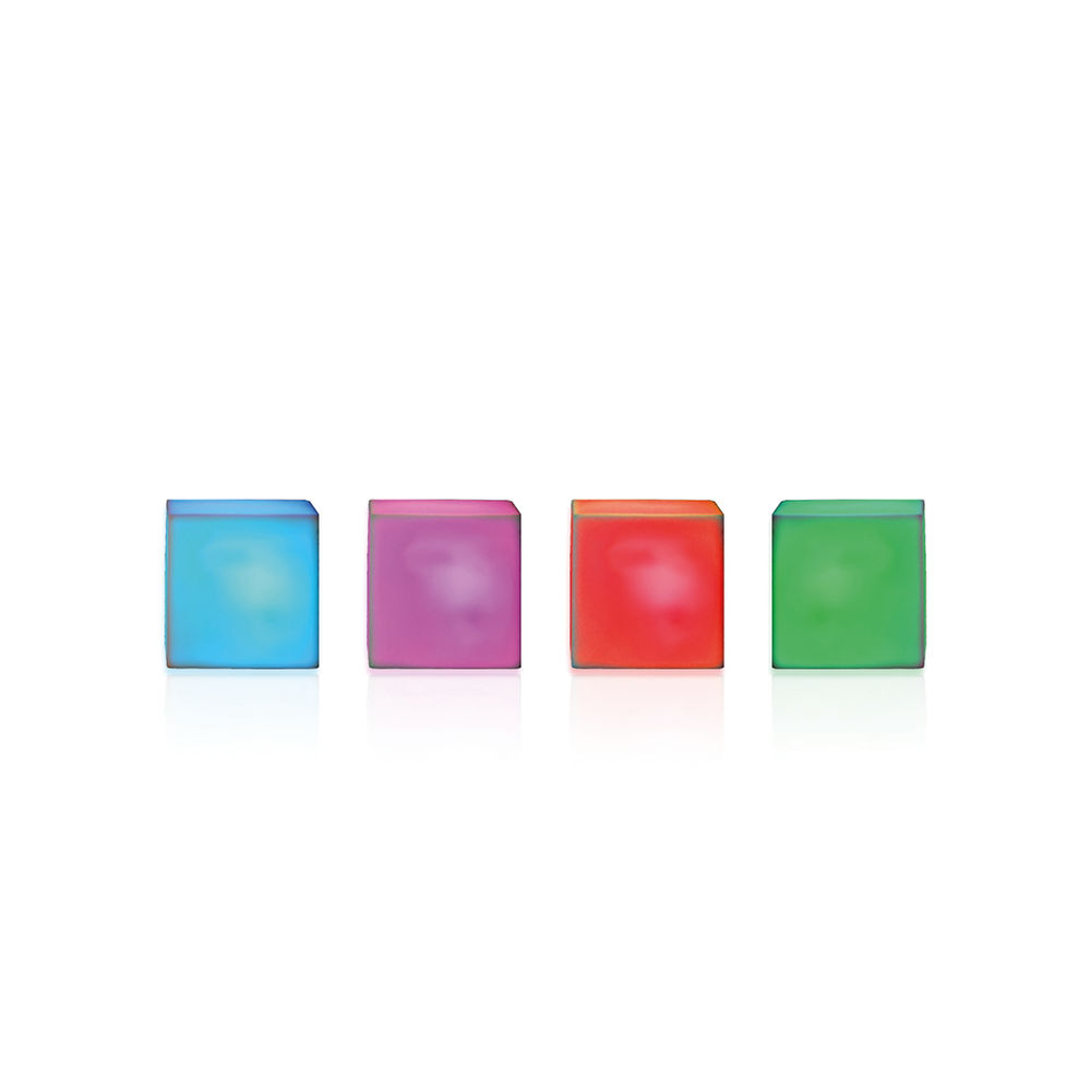 Sensory Light Up LED Colour Changing Mood Cube Light 75mm (Pack of 4) SSML4