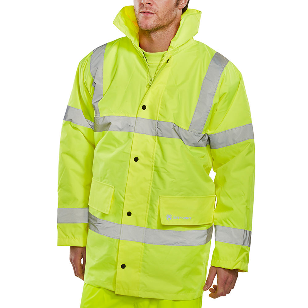 BEESWIFT CONSTRUCTOR HI VIS JACKET SYLW S