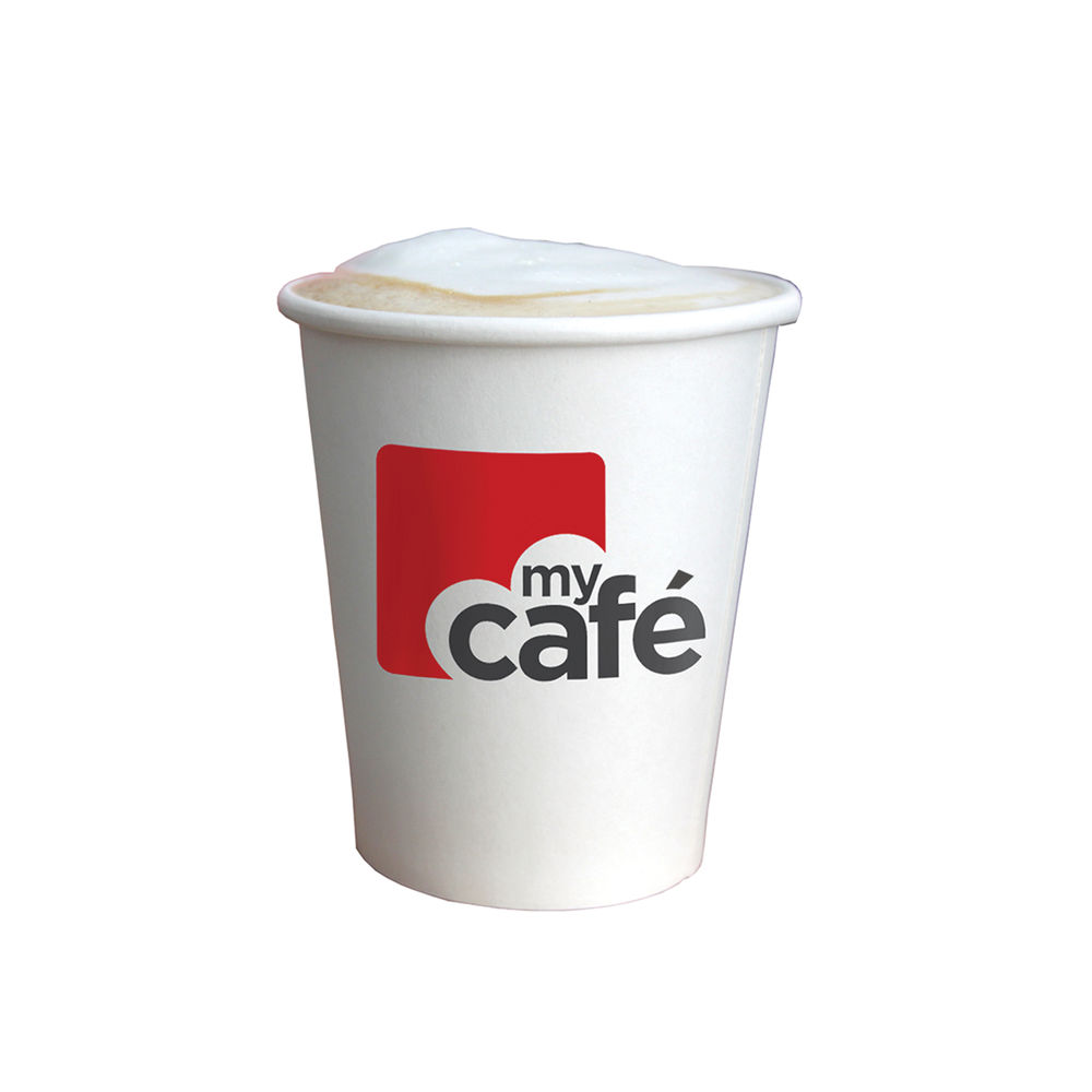 Mycafe 12oz Single Wall Hot Cups Pack Of 50 Hvswpa12v 8701