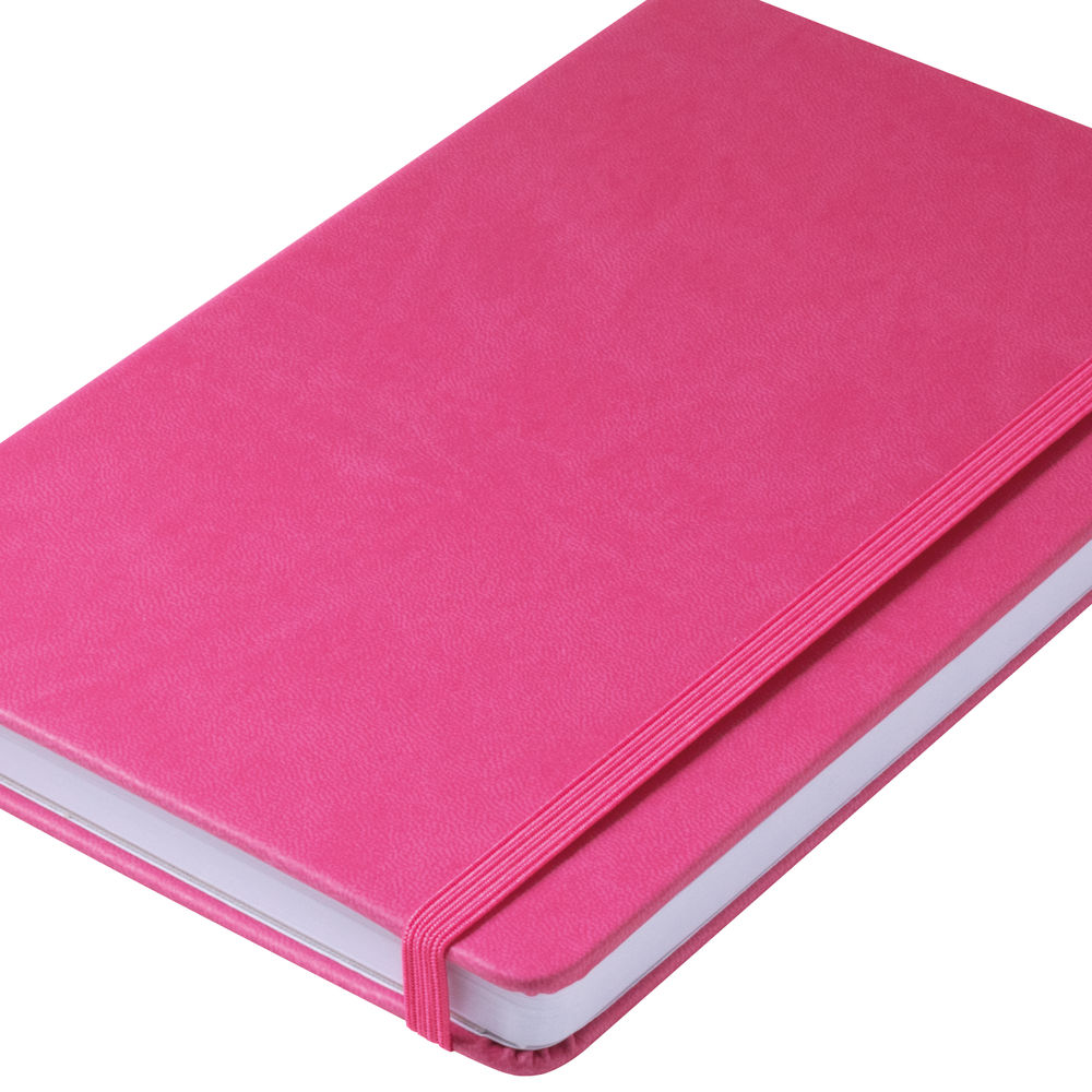 Cambridge Pink 130x210mm Lined Notebook