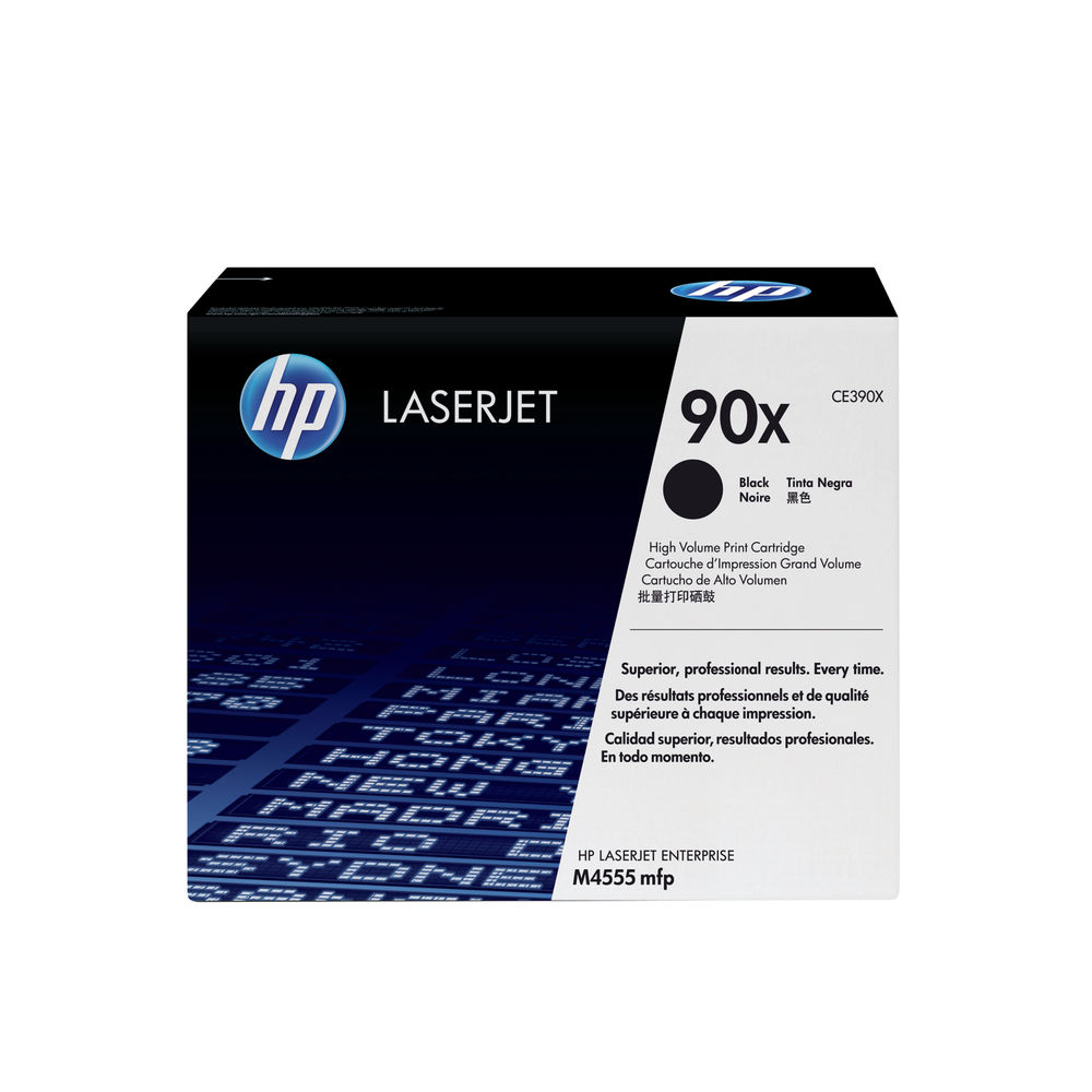 HP 90X Black Laserjet Toner Cartridge Dual Pack | CE390XD