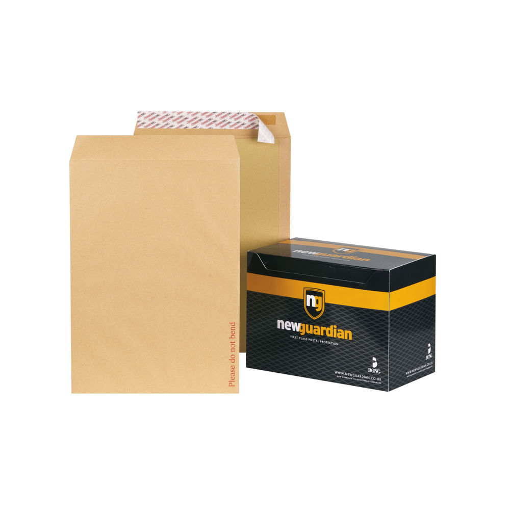 New Guardian C3 Board Backed Manilla Envelopes 130gsm - Pack of 50 - K27926