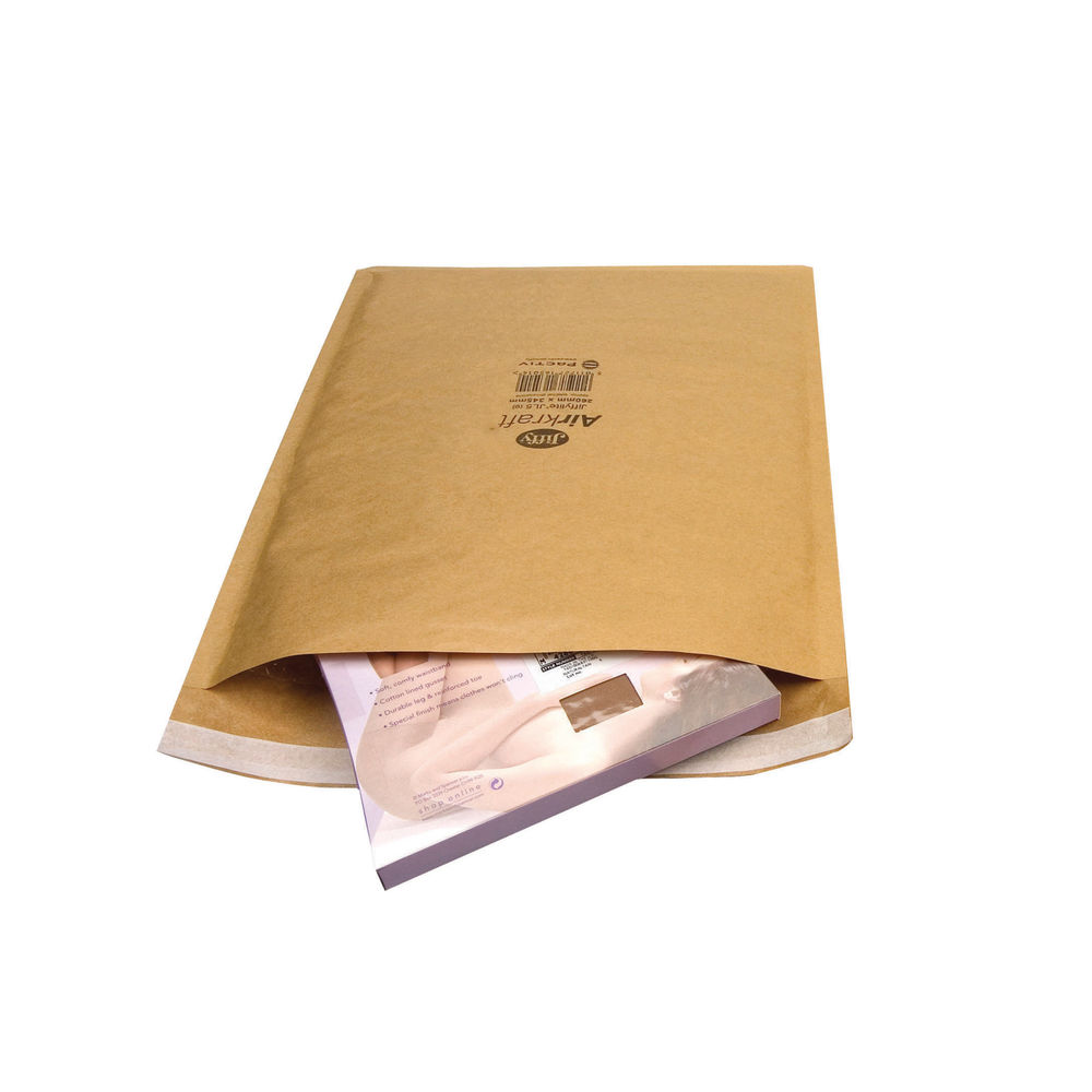 Jiffy Airkraft Gold Size 1 Mailers, Pack of 100 - JL-GO-1