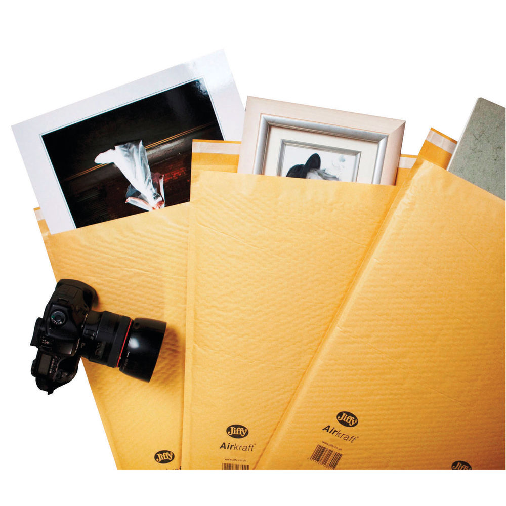 Jiffy Airkraft Gold Size 2 Mailers (Pack of 100) - JL-GO-2