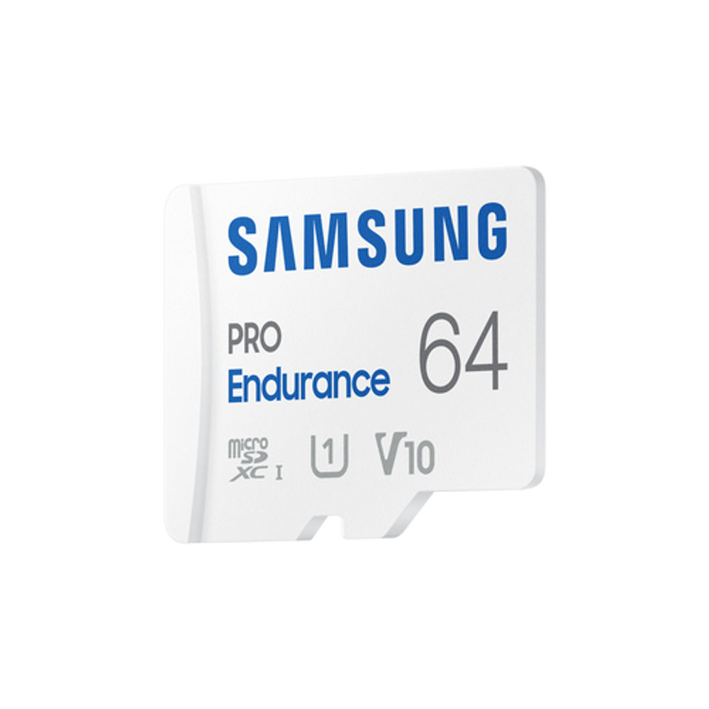 Samsung PRO Endurance MicroSDXC Card UHS-I Class 10 64GB White