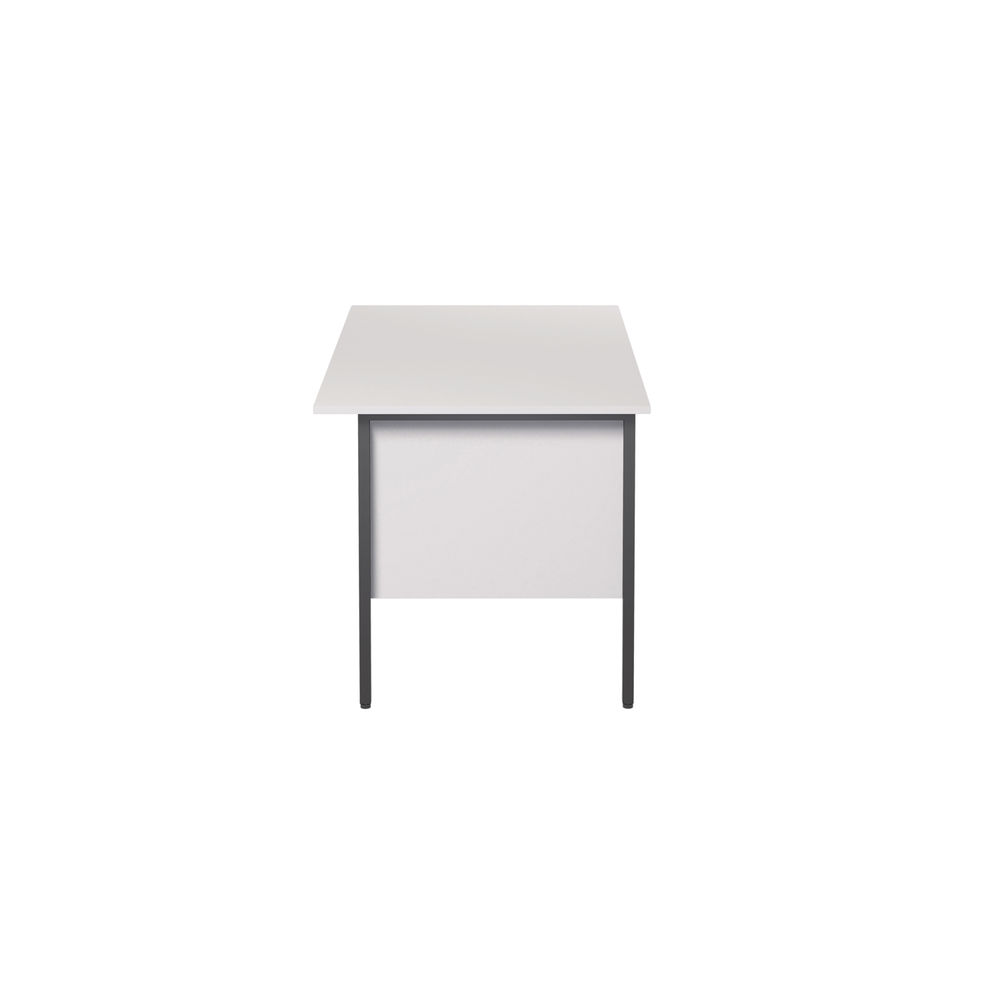 Serrion 1200x750mm White 4 Leg Rectangular Desk