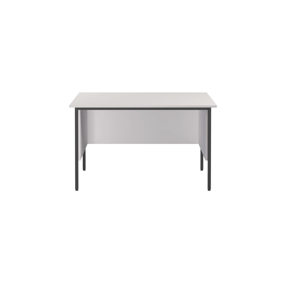 Serrion 1200x750mm White 4 Leg Rectangular Desk