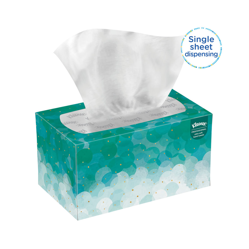 Kleenex Ultra 1-Ply Pop-Up Hand Towel Boxes (Pack of 18)