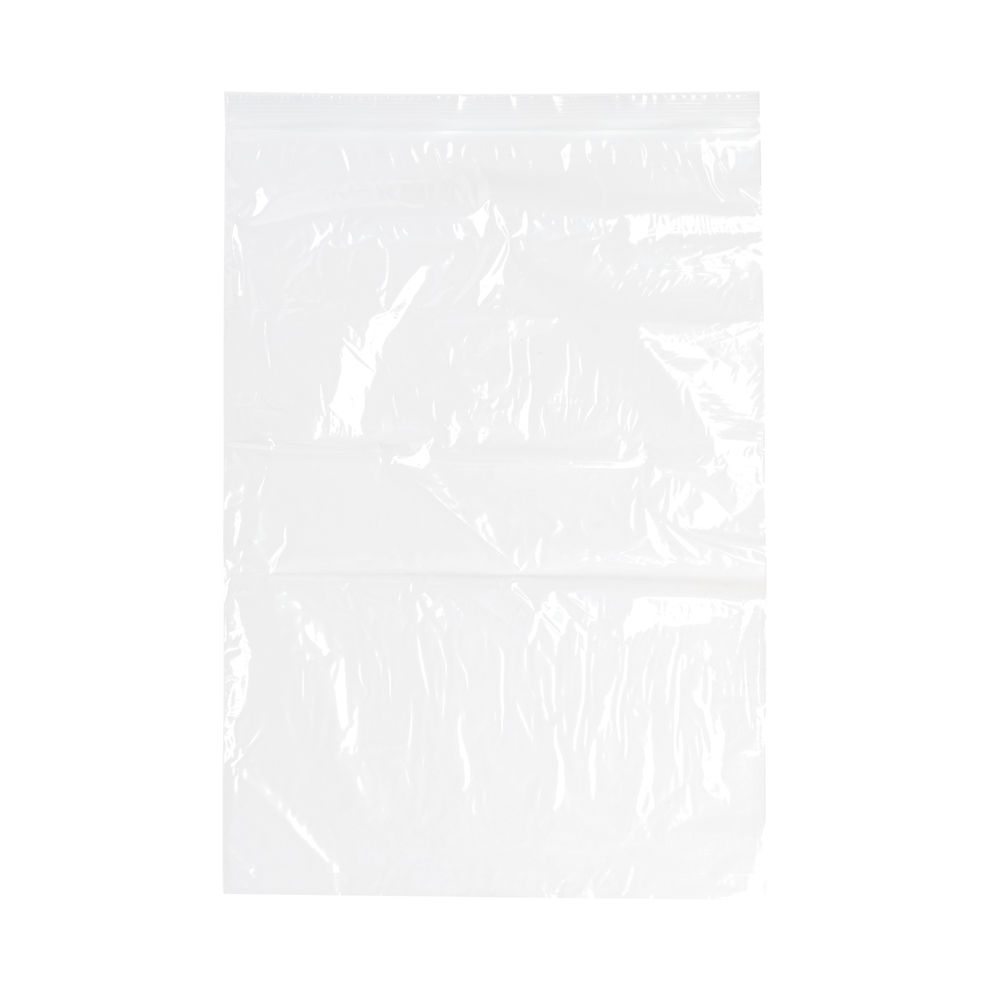 Re-Sealable Clear GL14 Minigrip Bag 255 x 355mm (Pack of 1000) - 53007