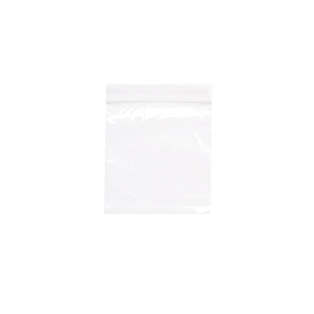 Re-Sealable Clear Minigrip Bag 75 x 85mm (Pack of 1000) - GL-03