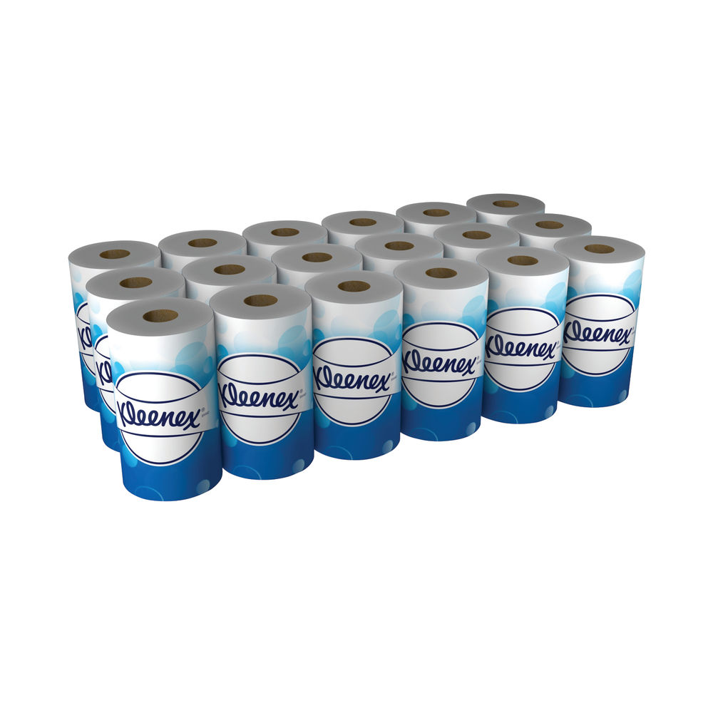 Kleenex Small White Toilet Tissue Roll (Pack of 36)