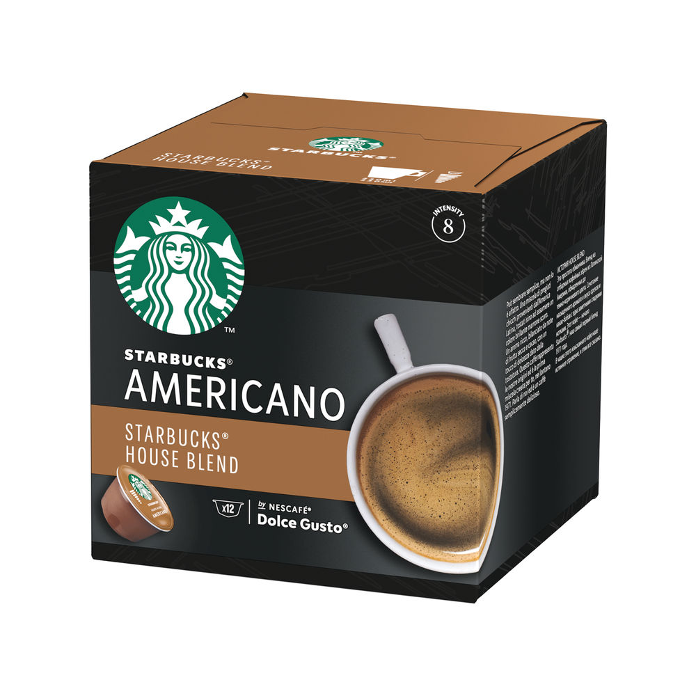 Nescafe Starbucks House Americano Coffee Capsules (Pack of 36)