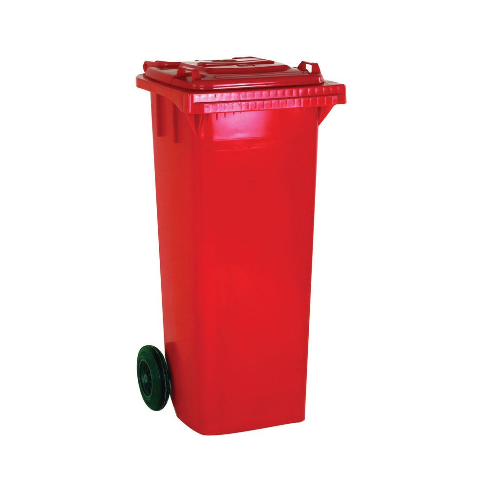 Wheelie Bin 360 Litre Red (W620 x D860 x H1070mm) 331226