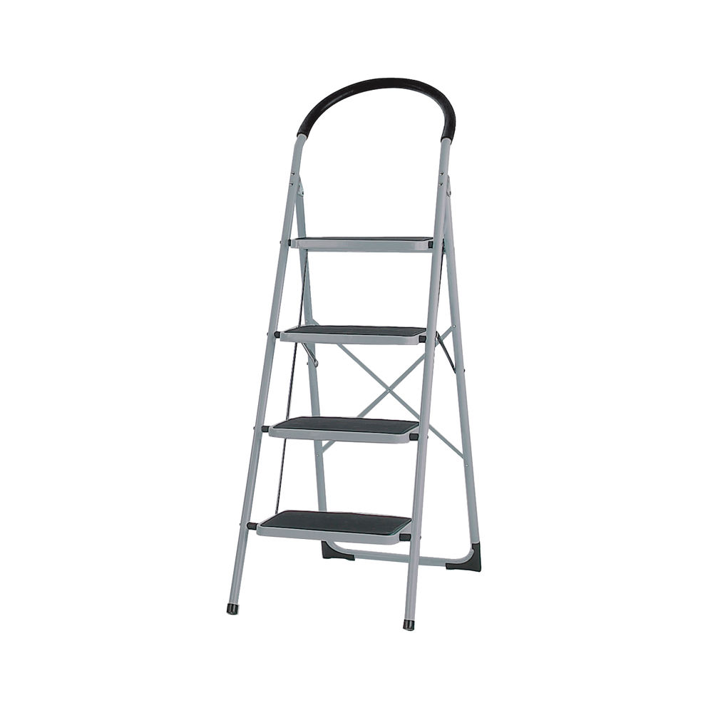 4 Tread White Step Ladder 359295