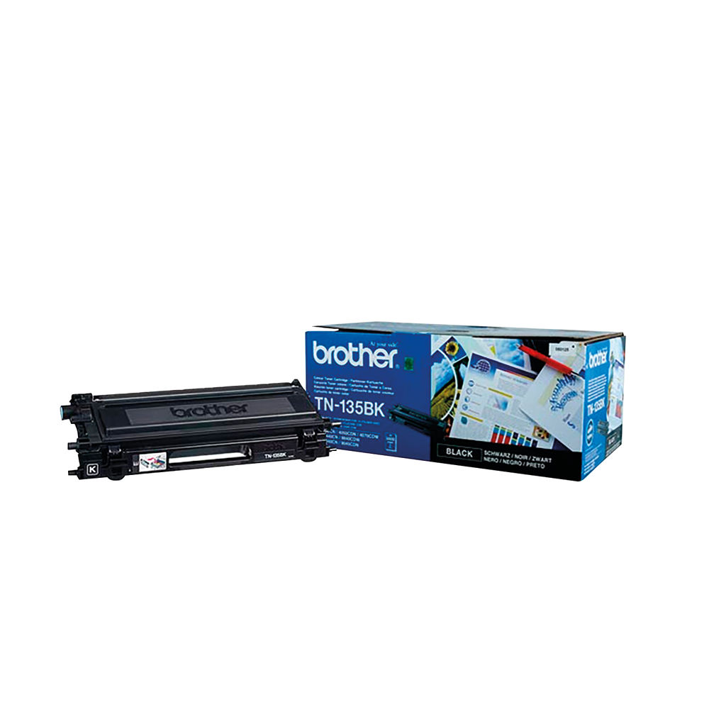 Brother TN135BK High Capacity Black Toner Cartridge - TN135BK