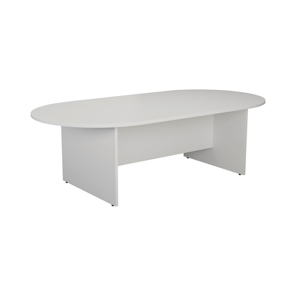 Jemini 2400x1200mm White Meeting Table