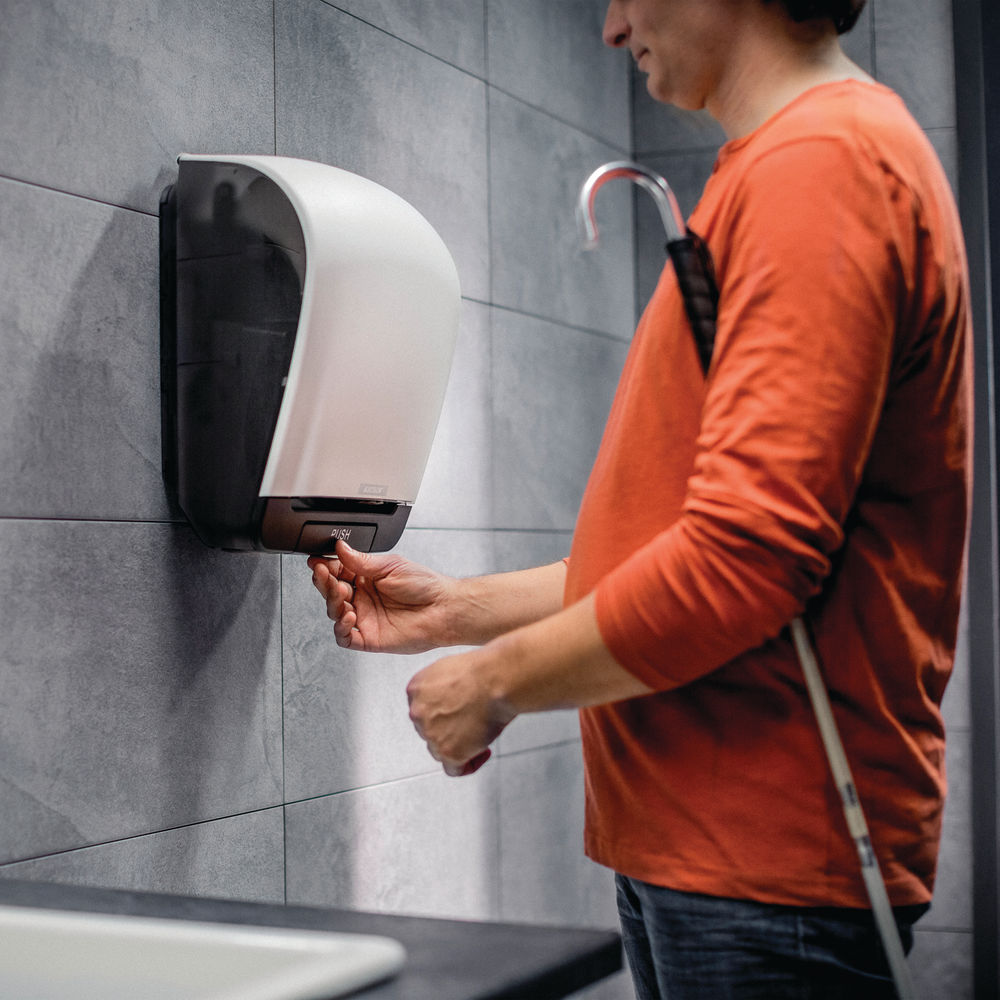 Katrin White Inclusive System Towel Dispenser