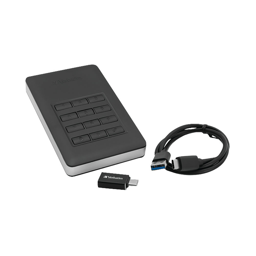 Verbatim Store n Go Secure Portable HDD USB 3.1 1TB