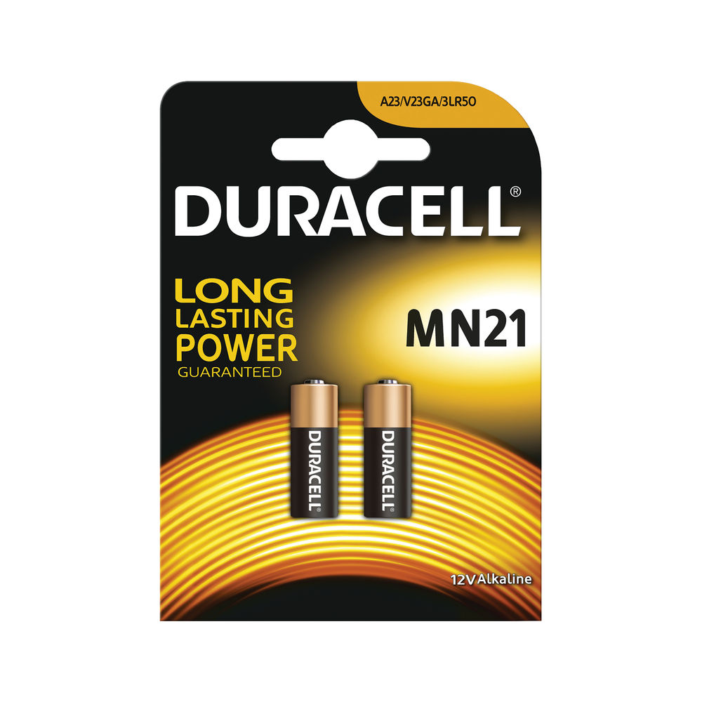 DURACELL CAR ALARM BATTERY 12V MN21 PK2