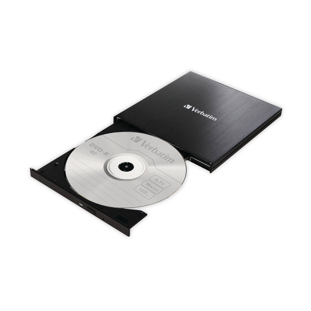 Verbatim Slimline CD/DVD ReWriter USB-C