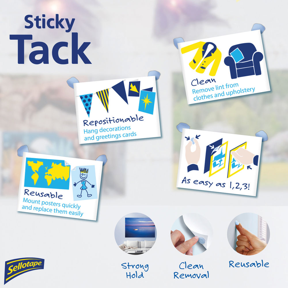 Sellotape Sticky Tack 45g