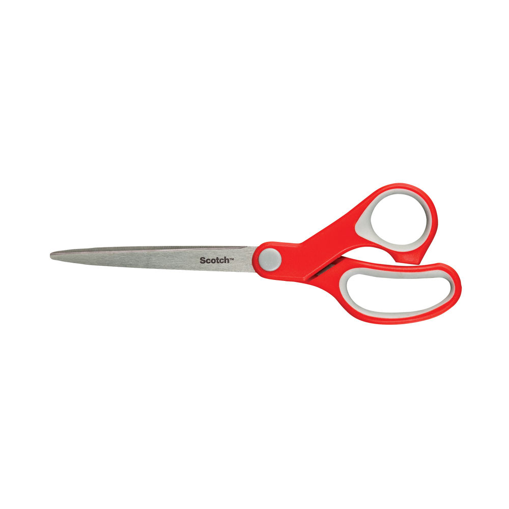 Scotch Red Comfort Scissors 180mm