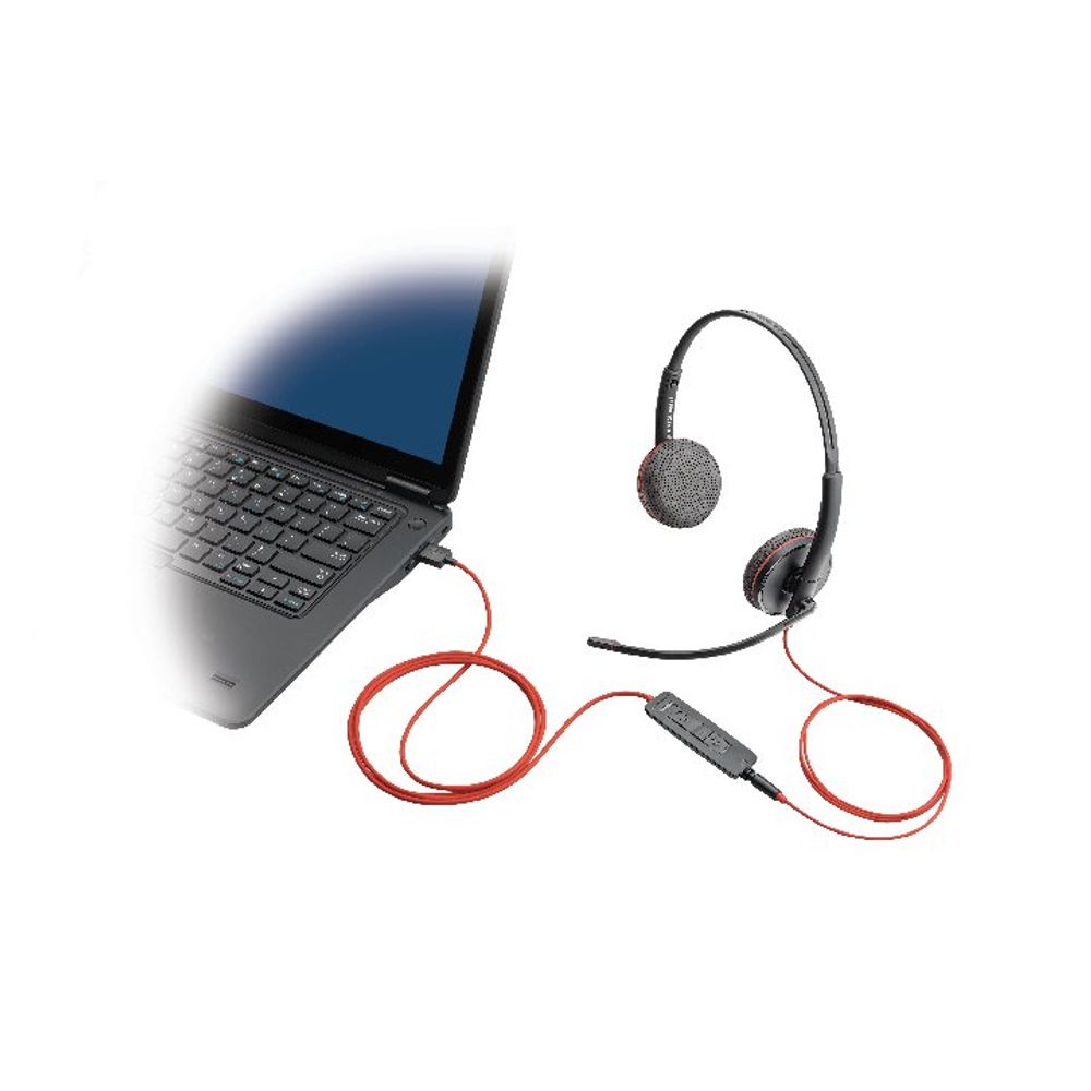 Plantronics Blackwire Binaural C3225 USB-A