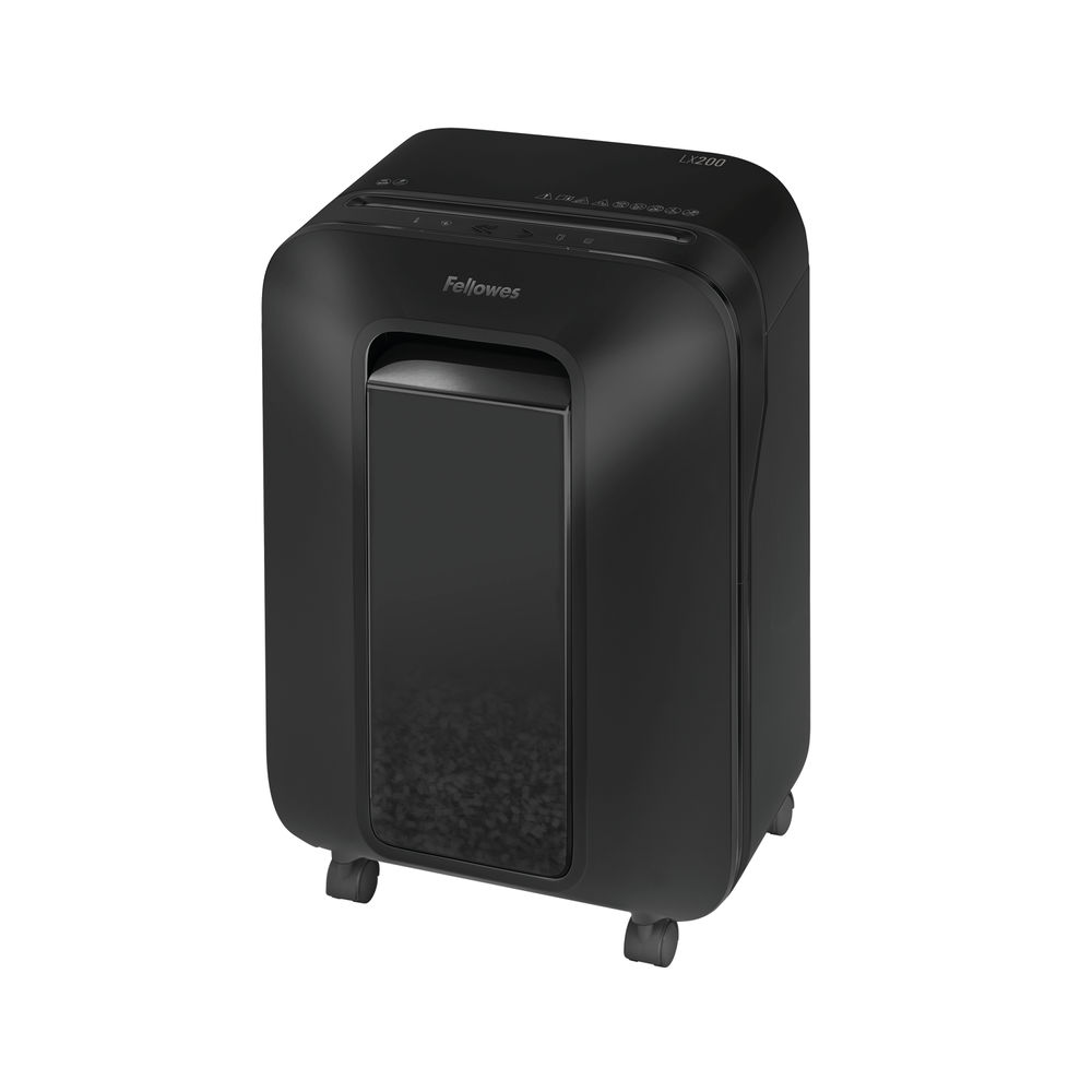 Fellowes Powershred LX200 Mini-Cut Shredder Black 5502301